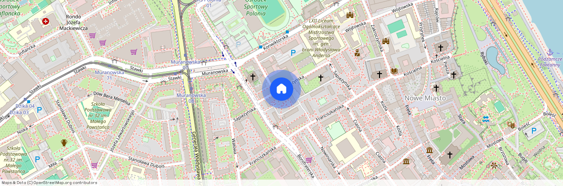 Warszawa, Śródmieście, Sapieżyńska