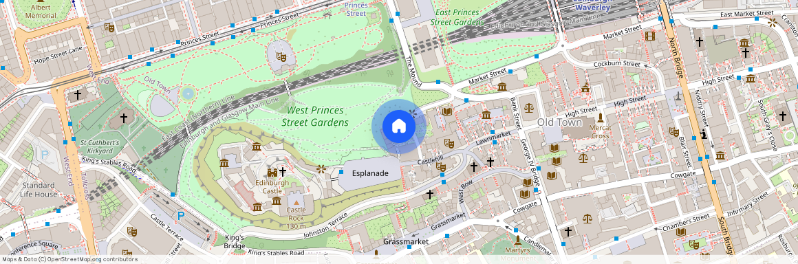 Ramsay Garden, Edinburgh, EH1, Old Town