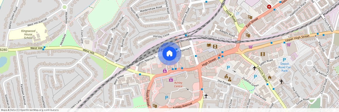 Station Approach, Hudson House Station Approach, KT19