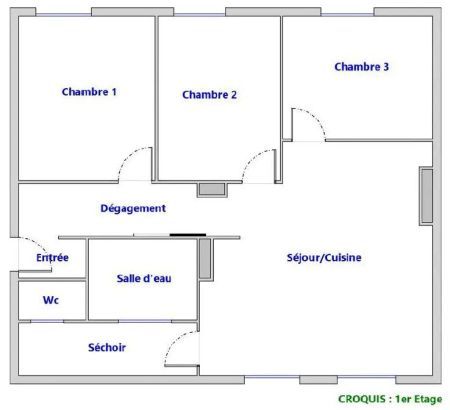 Location appartement 4 pièces - 63m² à Nantes (44100) - Photo 5