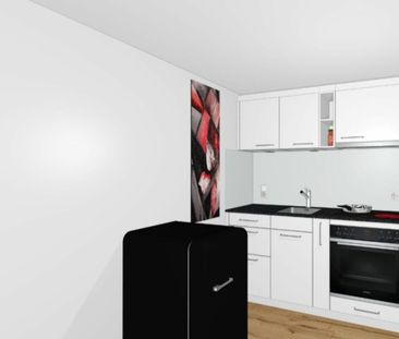 Trendige, komplett sanierte 1.5 Zimmer Single Loft-Wohnung zu vermi... - Photo 1