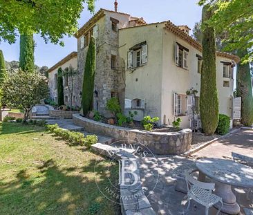 Mougins - Domaine privé - Bastide de Charme - 6 Chambres - Vue mer panoramique - Piscine - Photo 4