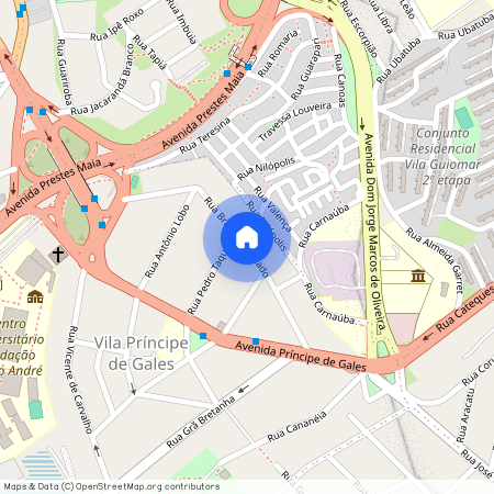 Rua Brasílio Machado, 320 - Vila Príncipe de Gales, Santo André - SP