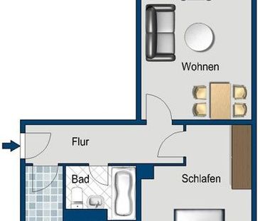 Wer will mich!? 2-Zimmer-Wohnung - Photo 2