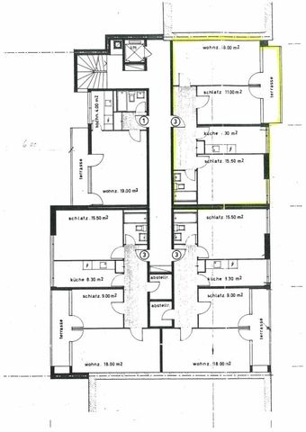 Nähe Matthäuskirche - moderne 3-Zimmerwohnung im 4.OG mit Lift - Photo 5