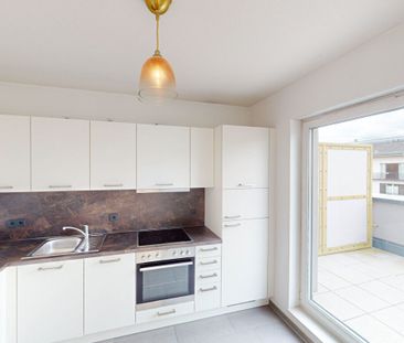 Optimal geschnittene 2-Zimmer-Wohnung mit Süd-West-Terrasse - Foto 4