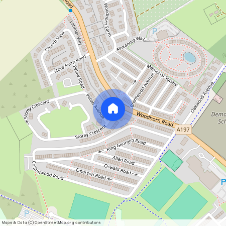 Woodhorn Crescent, Newbiggin by the Sea