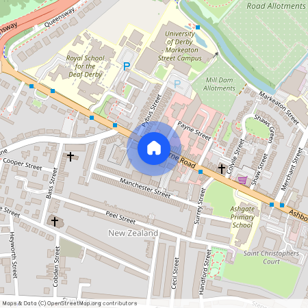 Ashbourne Road, Derby, City Centre, DE22