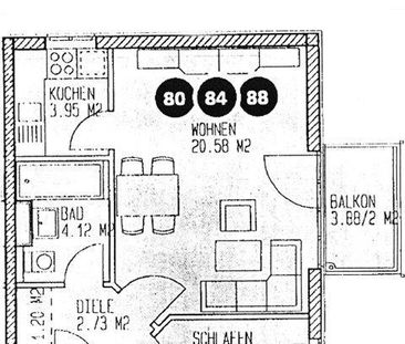Klotzsche: Single-Wohnung mit Balkon und TG-Stellplatz - Photo 1