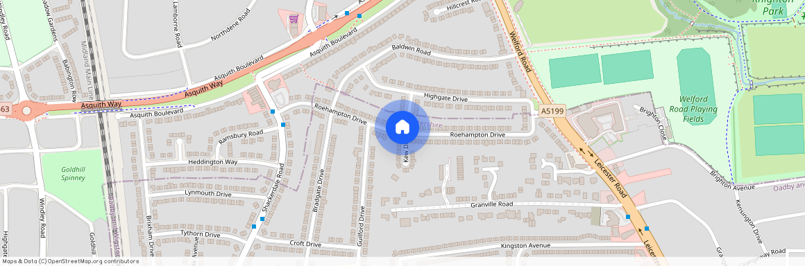 Roehampton Drive, WIGSTON