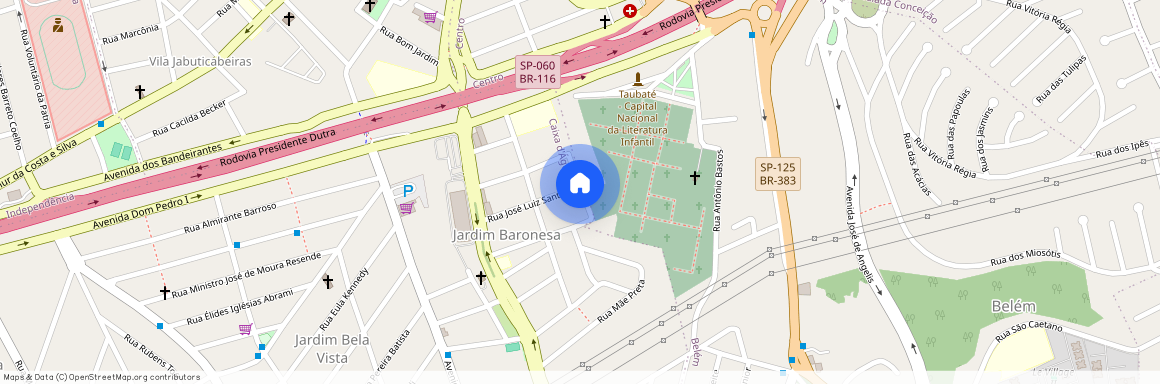 Rua Jose Luiz Santana, 204, Taubaté, Taubaté - SP, 12091-060, Brazil