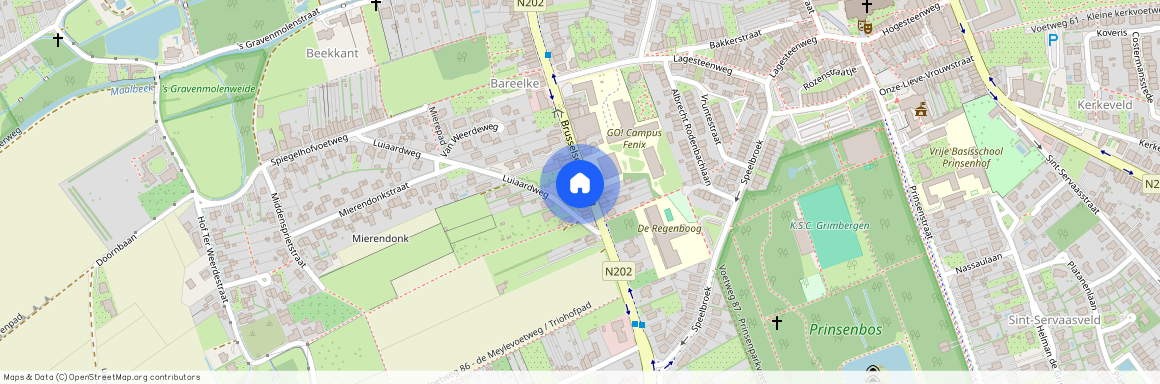 Brusselsesteenweg, 106, 1850, Grimbergen