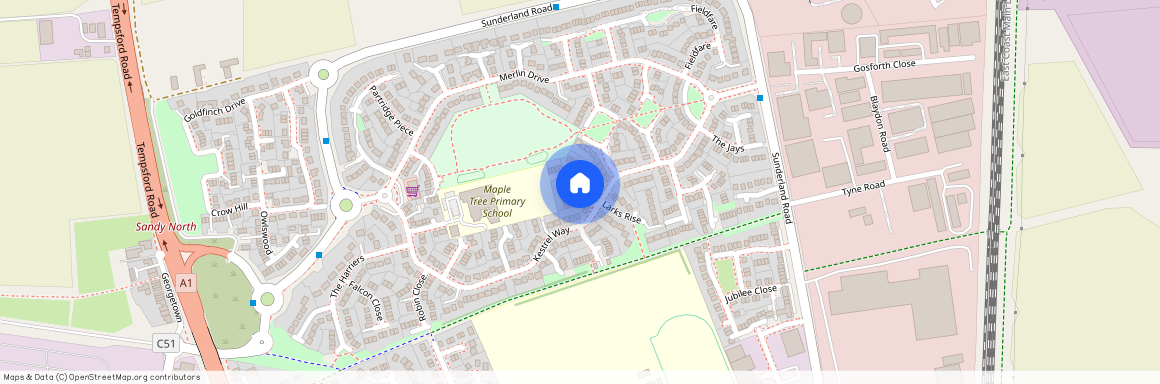 The Finches, Sandy, Bedfordshire, SG19