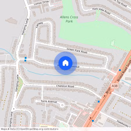 West Park Avenue, Northfield, B31