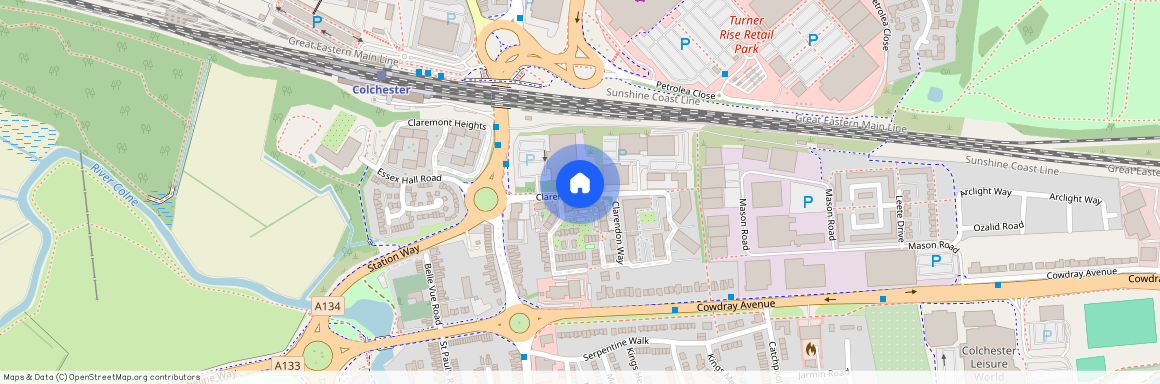 Clarendon Way, Colchester, Essex, CO1