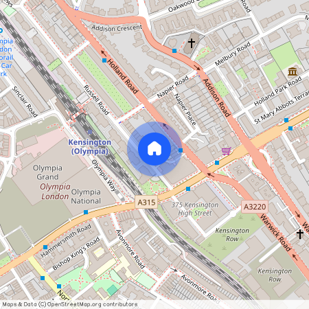 Russell Road, Holland Park, W14, London