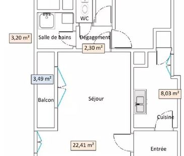 Location Appartement 3 pièces 67 m2 à Asnières-sur-Seine - Photo 6