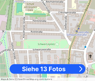 Plagwitz Voll Möbliertes 2 Zimmer Apartment, 2 Bäder, Balkon - Foto 1