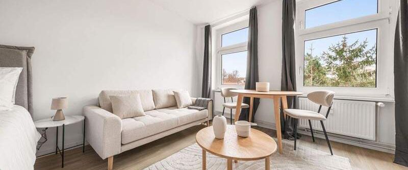 Hübsche 1-Zimmer Wohnung in Neukölln - voll möbliert - Foto 1