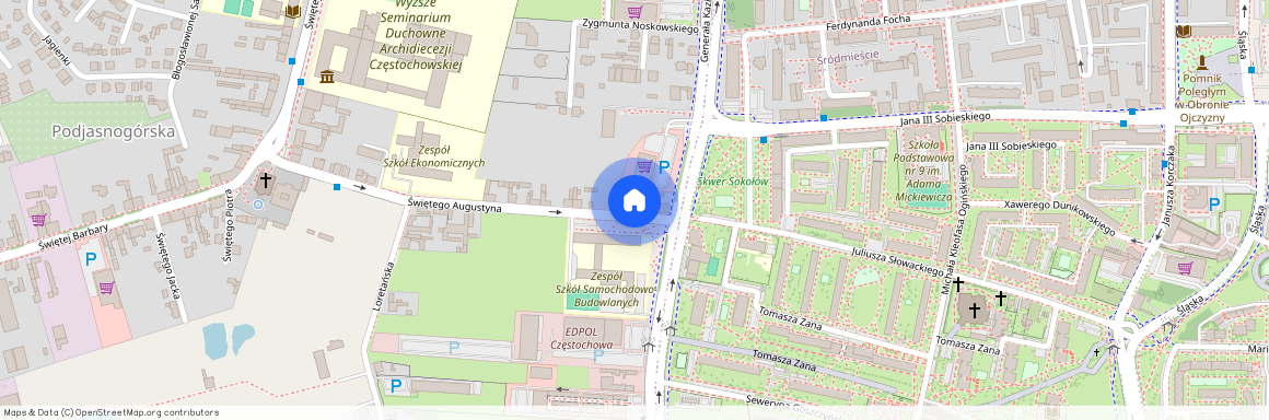 Podjasnogórska, Częstochowa