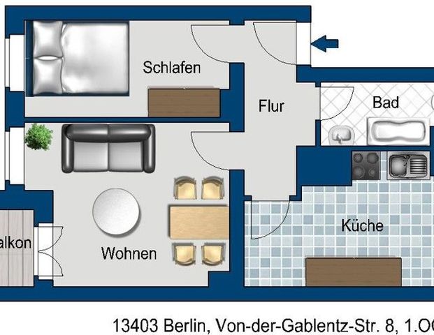 Sanierte Wohnung sucht neuen Mieter - Photo 1