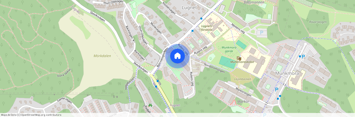 Rutens väg 6, Lugnet