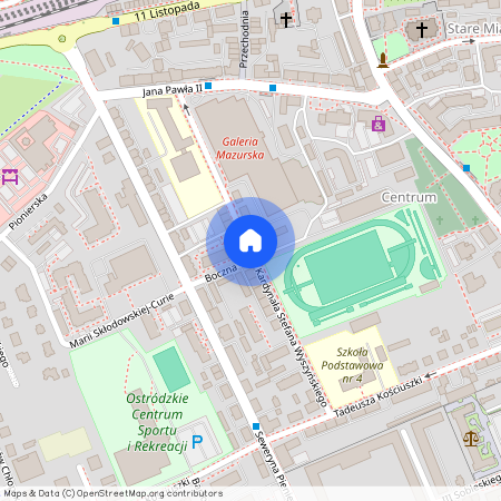 ul. Kardynała Wyszyńskiego, Ostróda, ostródzki, warmińsko-mazurskie