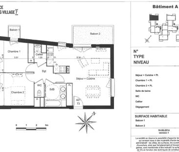 Appartement 3 pièces - Photo 2