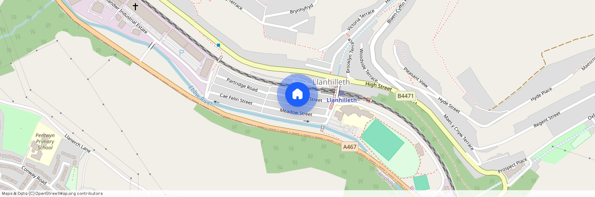 Railway Street, Llanhilleth, Abertillery