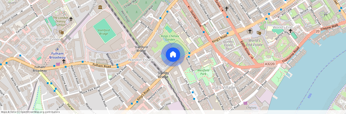 Benham House, Coleridge Gardens, Chelsea, London, SW10