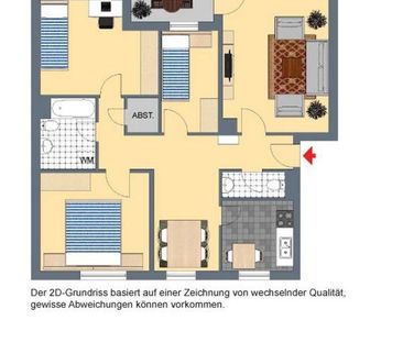 Perfekt für Familien: geräumige 3,5-Zimmer-Wohnung - Foto 3