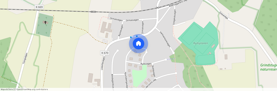 Hjortsbergavägen, Johannishus