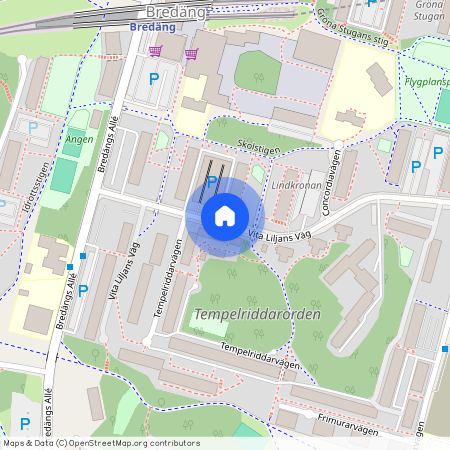 Vita Liljans Väg, Skärholmen