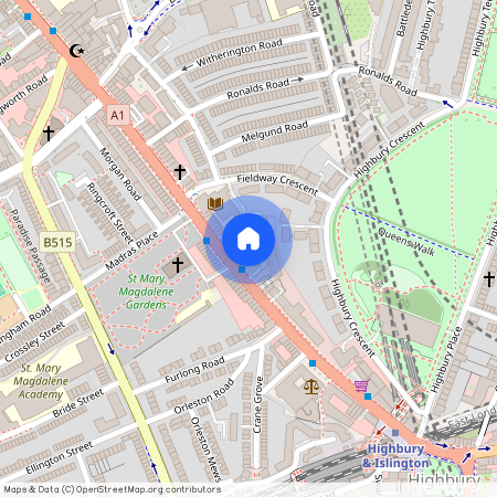 Highbury Gardens, 52 Holloway Road, Islington, London, N7