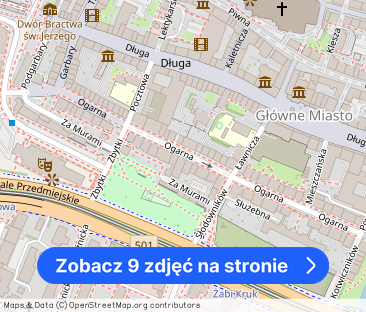 Mieszkanie na wynajem Gdańsk Stare Miasto Ogarna - Zdjęcie 1