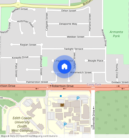 ** Waterwitch Street, WA 6230, Carey Park