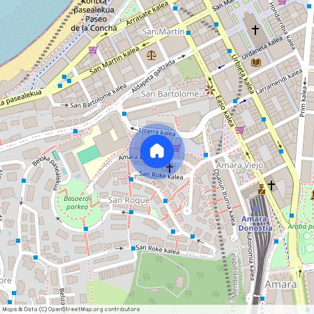 Amara Zaharra-Arbaizenea, Donostia-San Sebastián