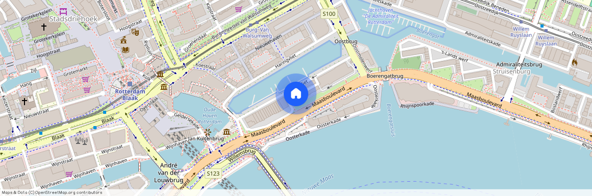 Achterharingvliet 42B /3, Stadsdriehoek, Rotterdam