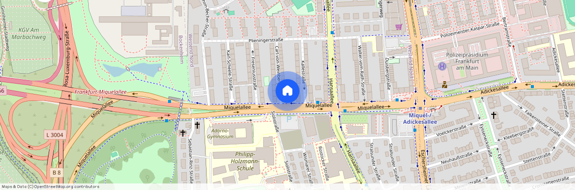 Carl-von-Weinberg-Str. 2, 60320, Frankfurt Am Main Ot Westend-Nord