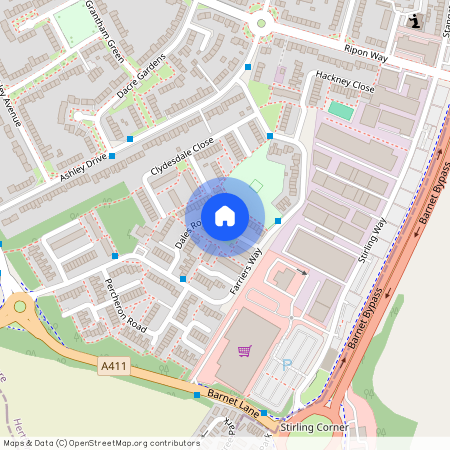 Dales Road, Borehamwood