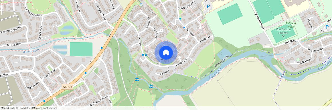 CHALYBEATE, Haddington, East Lothian, EH41