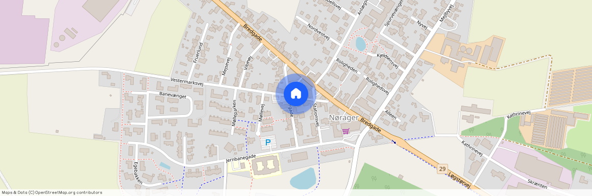 Vestergade 16 9610 Nørager