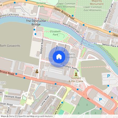 Longmead Terrace, Riverside