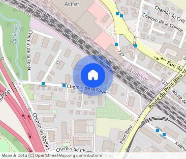 Charmant 3.5 pièces avec deux balcons proche de l'EPFL - Foto 1