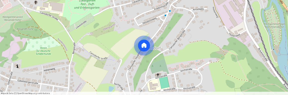 Cainsdorfer Hauptstraße 49-51, 08064 Zwickau / Cainsdorf