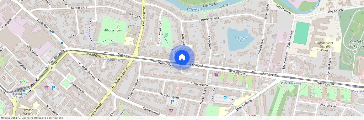 Nyborgvej 92 3. th., 5000 Odense C