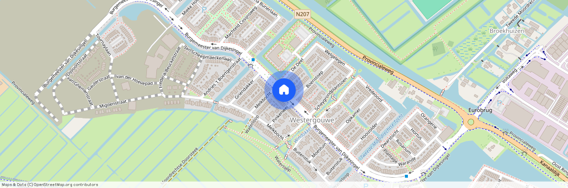 Burgemeester van Dijkesingel, Gouda