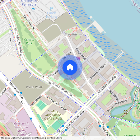 57 Chandlers Avenue, London SE10 0FH, United Kingdom