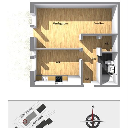 Klövervägen 5 N - Foto 4