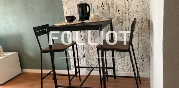 A LOUER - STUDIO MEUBLÉ -DANS RESIDENCE SECURISEE AVEC ASCENSEUR + DIGICODE + PARKING - Photo 2